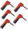 Proel AT263PRO - adattatore a pipa, mini jack stereo 3,5 a jack 6,3 stereo (5 pezzi)