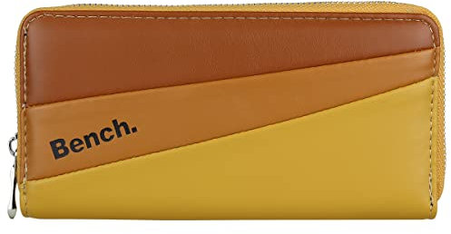 Bench Damen RFID Geldbörse Portmonee Geldbeutel Portemonnaie 90041, Farbe:Braun