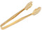 Buffetzange, Edelstahl-Lebensmittelzange, Lebensmittelecht, Verdickt, Ausgehöhlt, Buffet-Servierzange Zum Kochen, Grillen, Salat, Grillen (Normale Zange Gold)