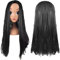 Schwarzer Zopf Perücken, Perücke für Kinder, Anime Cosplay Perücke, Prinzessin Perücke Zopf, Rapunzel Perücke für Kinder, für Karneval Maskerade Party