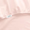 bo&button® Kinder Baby Spannbettlaken, Mako Satin, 100% GOTS Bio Baumwolle, 120 g/m2, Fairtrade, super hochwertig, Bettlaken für Kinderbett, Babybett 60x120 cm, 15 cm Höhe, Blush Rosa