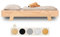 smartwood Kinderbett Puzzle 70x160 mit Lattenrost - Montessori einzelbett für Jungen und Mädchen - Holzbett mit Lattenrost für Teenager - Naturholz - 70x160cm