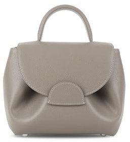 HICARRY Kleine Umhängetasche Damen Handtasche Henkeltaschen Designer Leder Schultertaschen Crossbody Bag Damen Elegante Handbags Moden Geldbörse mit Tragegriff oben