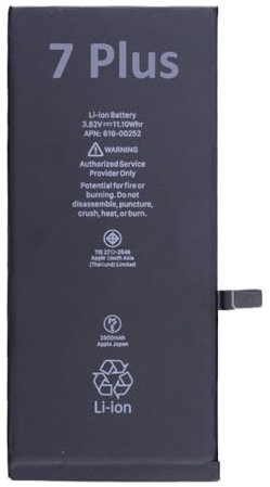 OnlyTech - Premium Replacement Battery for iPhone 7 Plus - 2900mAh, identical quality - with adhesive