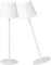 081 Store - 2 PEZZI LAMPADA DA TAVOLO SENZA FILI RICARICABILE BIANCHE, LAMPADA DA TAVOLO LED DIMMERABILE E CON 3 TONALITà DI LUCE, DIMMERABILE 3000-65000K ED IMPERMEABILE IP54