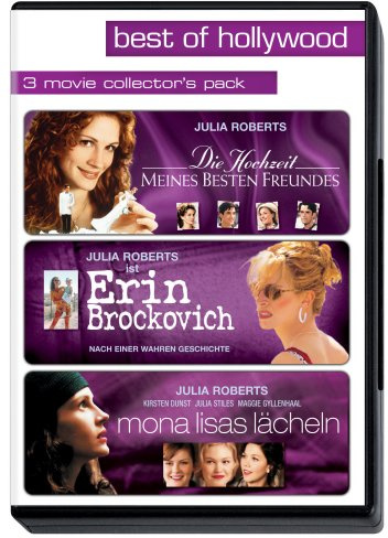 Best of Hollywood - 3 Movie Collector's Pack: Die Hochzeit meines besten Freundes / Erin Brockovich / Mona Lisas Lächeln