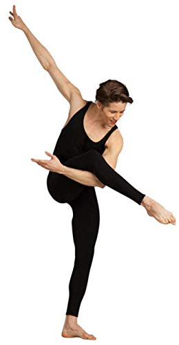 Capezio Herren Men's Unitard, Schwarz, M
