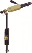 Flies and More Bindestock Crown Vise mit Tischklammer
