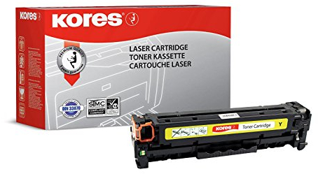 Kores Tonerkartuschen für Modell Color Laserjet CP2025, 2320, 2800 Seiten, gelb