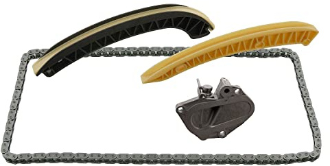 febi bilstein 30497 Steuerkettensatz für Nockenwelle, mit Gleitschienen und Kettenspanner, 1 Stück