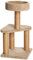 Amazon Basics Kratzbaum mit Kratzstämmen für den Innenbereich, mittelgroß, 40 x 40 x 80 cm (L x B x H), Beige