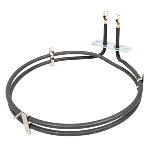 SPARES2GO Circular Round Heating Element for Howdens & Lamona Oven Cooker (2000w)