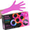 FRAMAR Gants Jetables Rose - Gants Nitrile L, Gant Nitrile S, Gant Jetable Latex, Gants Menage, Gants Cuisine Jetables, Gants Jetable, Gants Plastique Jetable, Gant De Menage, Boites Gants -Grande 100
