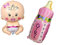 Huture 2 Stück Baby Formballon Baby Mädchen Folienballon Fläschchen It's a Girl Rosa Gender Reveal Ballon Baby Luftballons Taufe Dusche Deko Mylar Ballons Willkommen Babyshower Geburt Party Dekoration