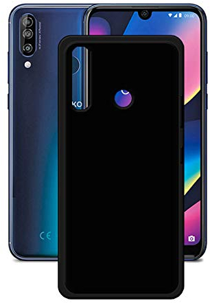 DQG Anti-Fall Schutzhülle für Wiko View 3 Pro Hülle, Weiche Flexibel HandySchwarz TPU Handyhülle Silikon Schale rutschfest Case Cover für Wiko View 3 Pro (6.3)