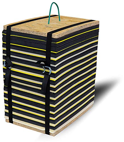 Yate Bogenschießen Zielscheibe Packband 45 Color bis 80lbs für Outdoor und Indoor, geeignet für Compoundbogen und Armbrust, wetterfest und langlebig