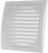 Ø 150mm Rejilla de Ventilación con Mosquitera - Plástico, Blanco