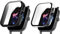 Braleto Hülle Kompatibel mit Amazfit GTS 3,Schutz Cover Hard PC Panzerglas Kratzfest Stoßfest Displayschutz Rundum Gehäuse für Amazfit GTS 3
