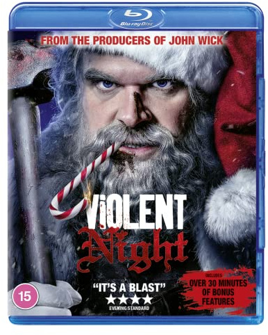 Violent Night [Blu-ray] [2022] [Region Free] [2023]