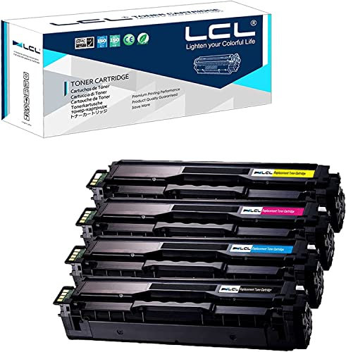 LCL Kompatibel Tonerkartusche SU400A CLT-P504C P504C CLT-504S CLT-K504S CLT-C504S CLT-M504S CLT-Y504S (Schwarz Cyan Magenta Gelb) Kompatibel für Samsung CLP-415 CLP-415N CLP-415NW CLP-470 CLX-4195