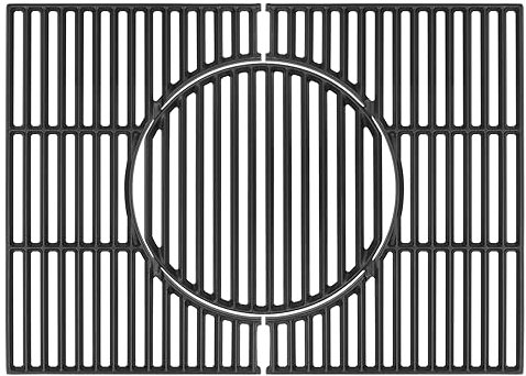 BMMXBI 7638 64812 7639 Grillrost für Weber Spirit Grill 300 Series E/S 310, 320, 330, SP-320 Grillroste Ersatzteile für Genesis Silver B/C, Gold/Platinum B/C, Genesis 1000-5000 Roste