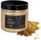 Epoxidharz Farbe Metallic Gold 50g Jar, AArtsZ Mica Powder Pulver, Farbpigmente, Perlglanz Natürliches kosmetisches Pigmentpulver für Lipgloss, Nagellack, Make-up, Seifenfarbe, Badebomben