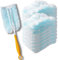 Frescares Duster Refills (18 Packs, Blue), Static Dust Removal Brush Disposable Replacement Head Compatible with Swiffer Duster Refills for Dusting Electronics, Furniture, Blinds, Ceiling Fans