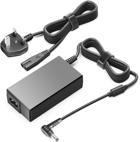 TAIFU 19V 65W Power Supply for Intel NUC 11 10 8 7 6 5 Mini PC Charger Adapter Beelink GT-R GTR PRO SEI SER Series Mini PC AMD Ryzen Pro UM250 Mini PC ZOTAC Minisforum Geekom Intel NUC Power Cable