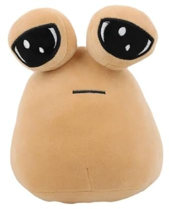 Pou Plush, Pou Kuscheltier, My Pet Alien Pou Plüshies Kinder, 8,6 Zoll Pou Plüshies, Cartoon Anime Stofftier, Geburtstag Weihnachten Wahl für Jungen Mädchen Fans (Stil 1)