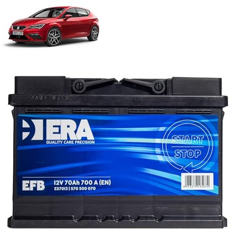 Batteria 70Ah EFB per Seat Leon 1.5 2.0 TSI 1.6 2.0 TDI 2012-2021
