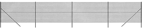 153959 Clôture en Grillage Rigide Double Fil Anthracite 2,2 x 10 m