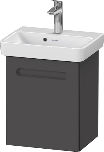 Duravit No.1 Waschbeckenunterschrank wandhängend Graphit 390x346x478mm