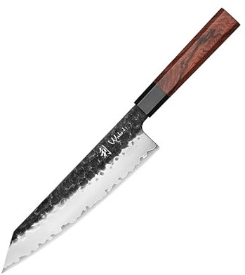 Wakoli Kensei Sakimaru Messer, 22 cm Klinge, 3-lagiger Verbundstahl, Slicer
