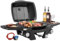 Warmiehomy 2 Burner Portable Gas BBQ Barbecue Grill, Small Gas BBQ Grill with Removable Side Tables and Built-in Thermometer for Outdoor Camping Cooking,101x47x34.8cm