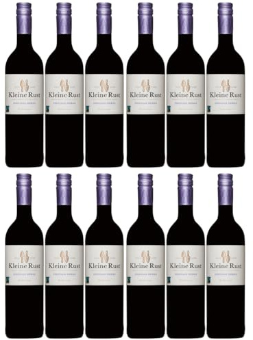 Kleine Rust Pinotage Shiraz Stellenbosch Rotwein Trocken Südafrika inkl. FeinWert E-Book (12 x 0.75l)