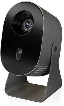 Portable Mini Projector with Support 4K, 170 Inch Home Theater Screen, 360° Rotatable, Compatible with Phone/Laptop/TV Stick WiFi 6 & Bluetooth 5.0