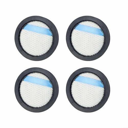 WIIYENA Filtres de rechange pour Electrolux pour AEG pour ASKW4 ESKW4 FX8 AZE156 pour robot aspirateur 8000 Kit de filtres pré-moteur (lot de 4)