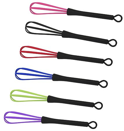 Batidor para Teñir el Cabello 6 Piezas Plástico para Salón Profesional
