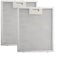 2Pack Cooker Hood Metal Grease Filter, Cooker Hood Filters Metal Grease Filter Mesh For Kitchen Extractor Vent, 300x240X9mm