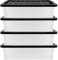 KMJ® 4 Pack-32L Under Bed Storage Box with Lid – Large Plastic Storage Box for Clothes, Shoes, Toys Etc.– Clear Underbed Storage Boxes with Lids – Stackable Storage Boxes Plastic
