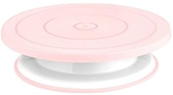 INOKAI Rueda de Cerámica,Tornos de Alfarero Plato Giratorio for Pasteles, Mesa de decoración de plástico, Plato Giratorio for Pasteles, Plato Giratorio de plástico(5)