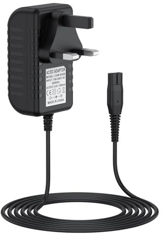 Replacement for Karcher Window Vac Charger - (Fit for Karcher Cleaner WV1 WV2 WV5 WV60 WV55 WV70 Plus WV75 Premium WV Classic Plug Lead) (Black)