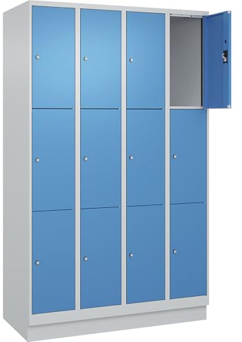 Kaiser + Kraft 3er-Schließfachschrank Evolo Plus