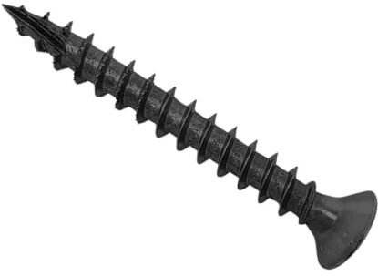 Forgefix Spectre™ PZ Compatible Advance Multi-purpose Wood Screw 4.0 x 40mm Box 200, black coated finish for excellent resistance to corrosion
