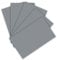 folia 6384 - Tonpapier 130 g/m², Tonzeichenpapier in steingrau, DIN A3, 50 Bogen, als Grundlage für zahlreiche Bastelarbeiten, Grau