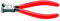 Knipex Vornschneider für Mechaniker schwarz atramentiert, mit Kunststoff überzogen 130 mm 69 01 130