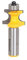 Yonico 13192 - Corner Bead Router Bit, Bead Radius: 3/16, Bead Diameter: 3/8 - 1/2 Shank