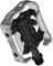 Xpedo Unisex – Erwachsene Clipless Milo Pedal, Schwarz/Silber, 9/16