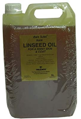 Gold Label Unisex's Herbal Health Linseed Oil, Clear, 5 Litre