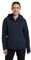 Mountain Warehouse Veste en polaire Nevis avec fermeture éclair intégrale et poches pour femme - Légère et respirante - Pour printemps, marche, voyages, randonnée, hiver Bleu marine 38